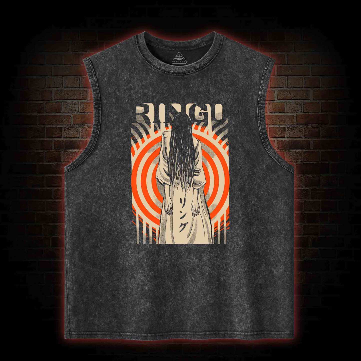 You Will Die in Seven Days Washed Tank Top