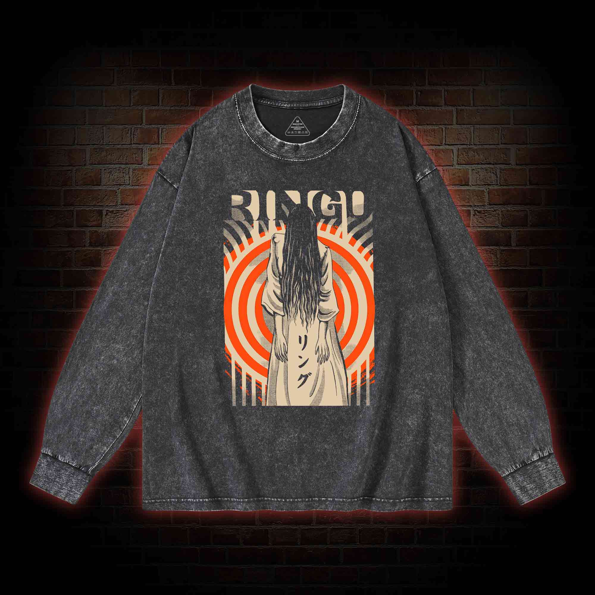 You Will Die in Seven Days Washed Long-Sleeve T-shirt