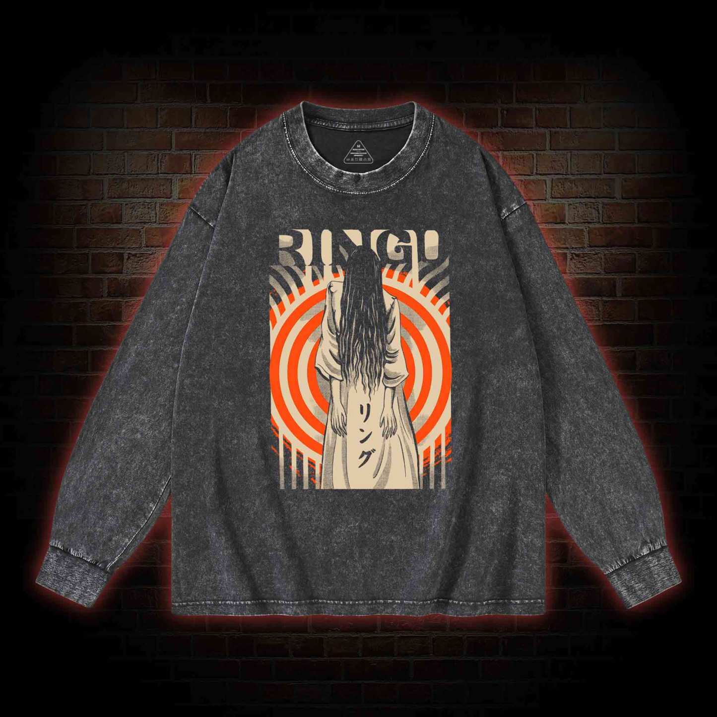 You Will Die in Seven Days Washed Long-Sleeve T-shirt