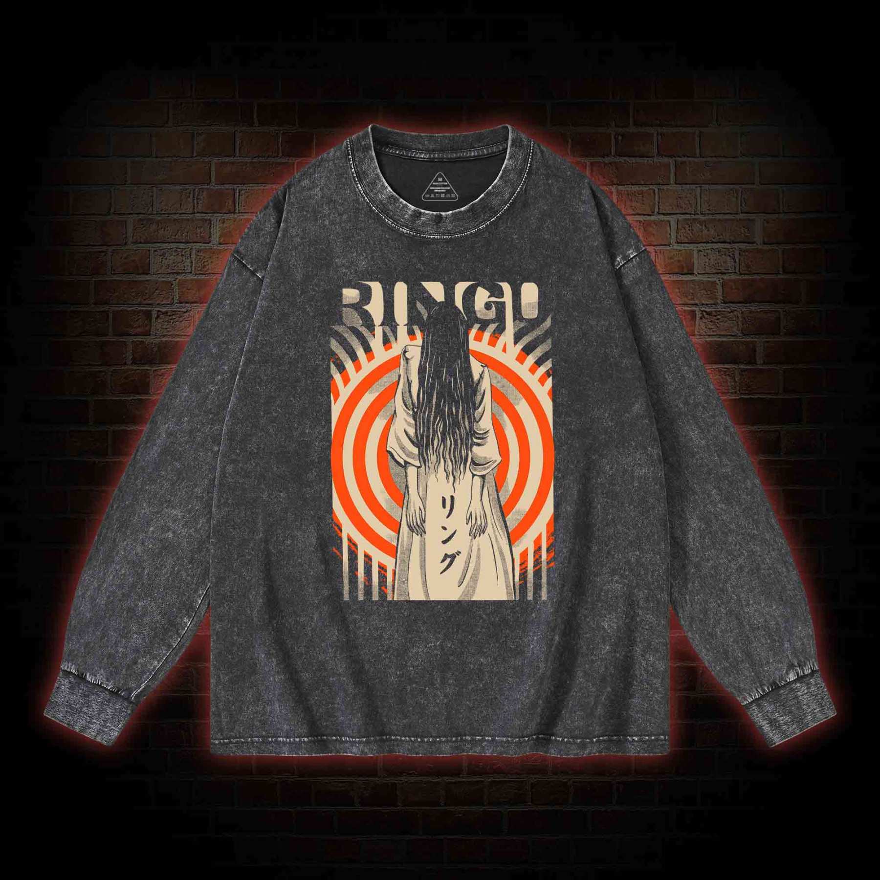 You Will Die in Seven Days Washed Long-Sleeve T-shirt