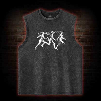 Run Washed Tank Top