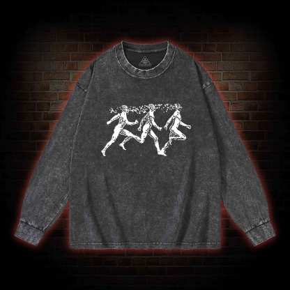 Run Washed Long-Sleeve T-shirt