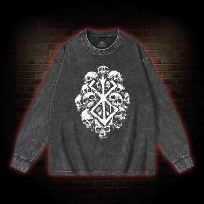 Struggle Keep Struggling Washed Long-Sleeve T-shirt