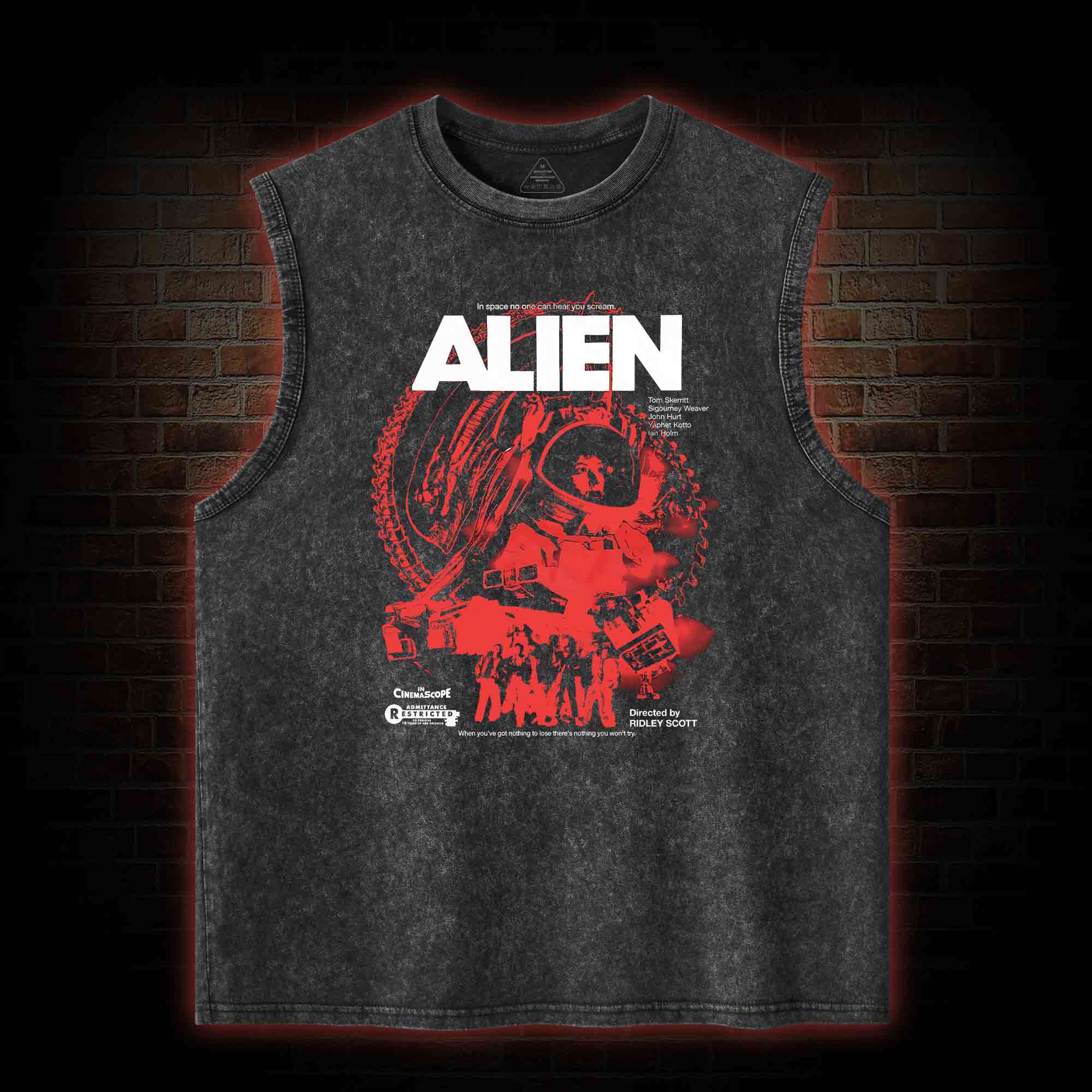 Silent Space Washed Tank Top