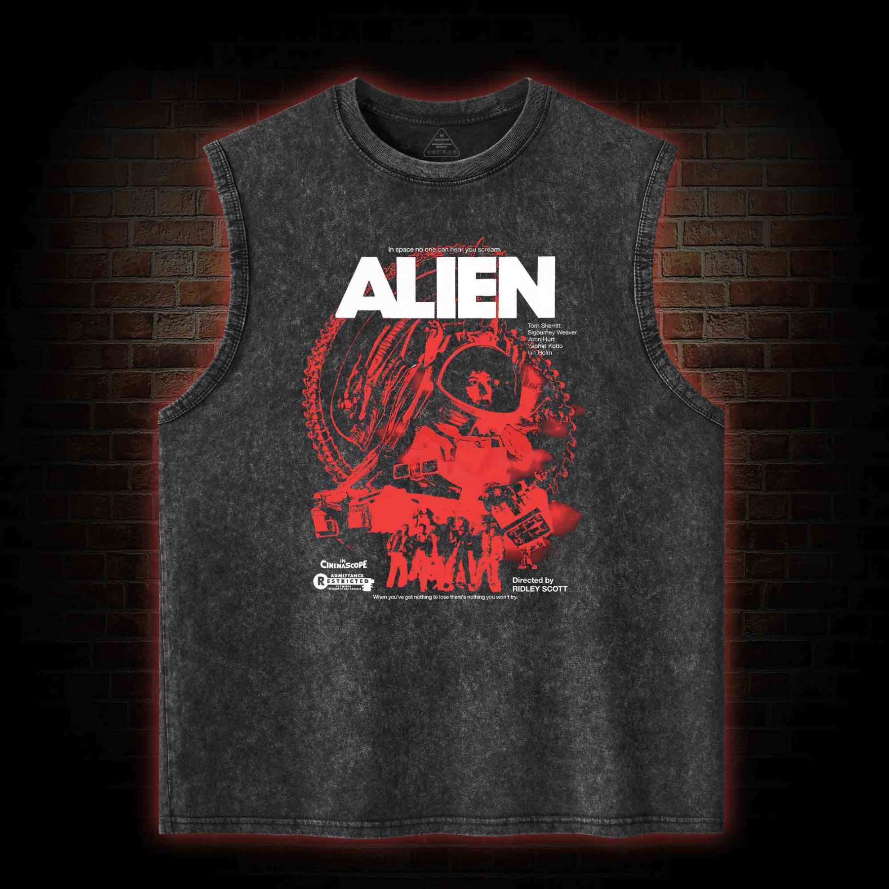 Silent Space Washed Tank Top