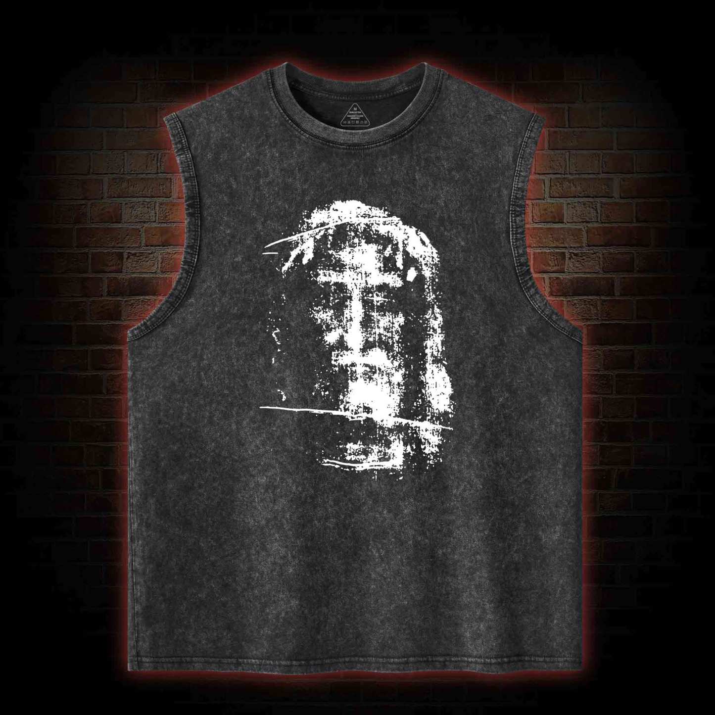Jesus Christ Face Washed Tank Top