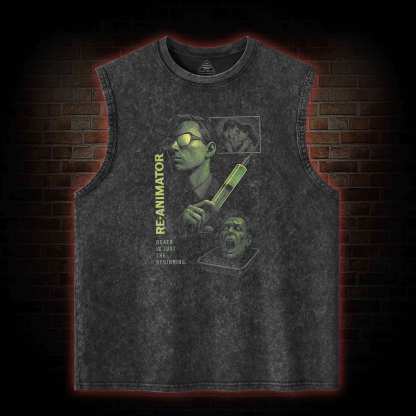 Death is Just The Begin Washed Tank Top