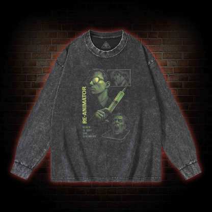 Death is Just The Begin Washed Long-Sleeve T-shirt