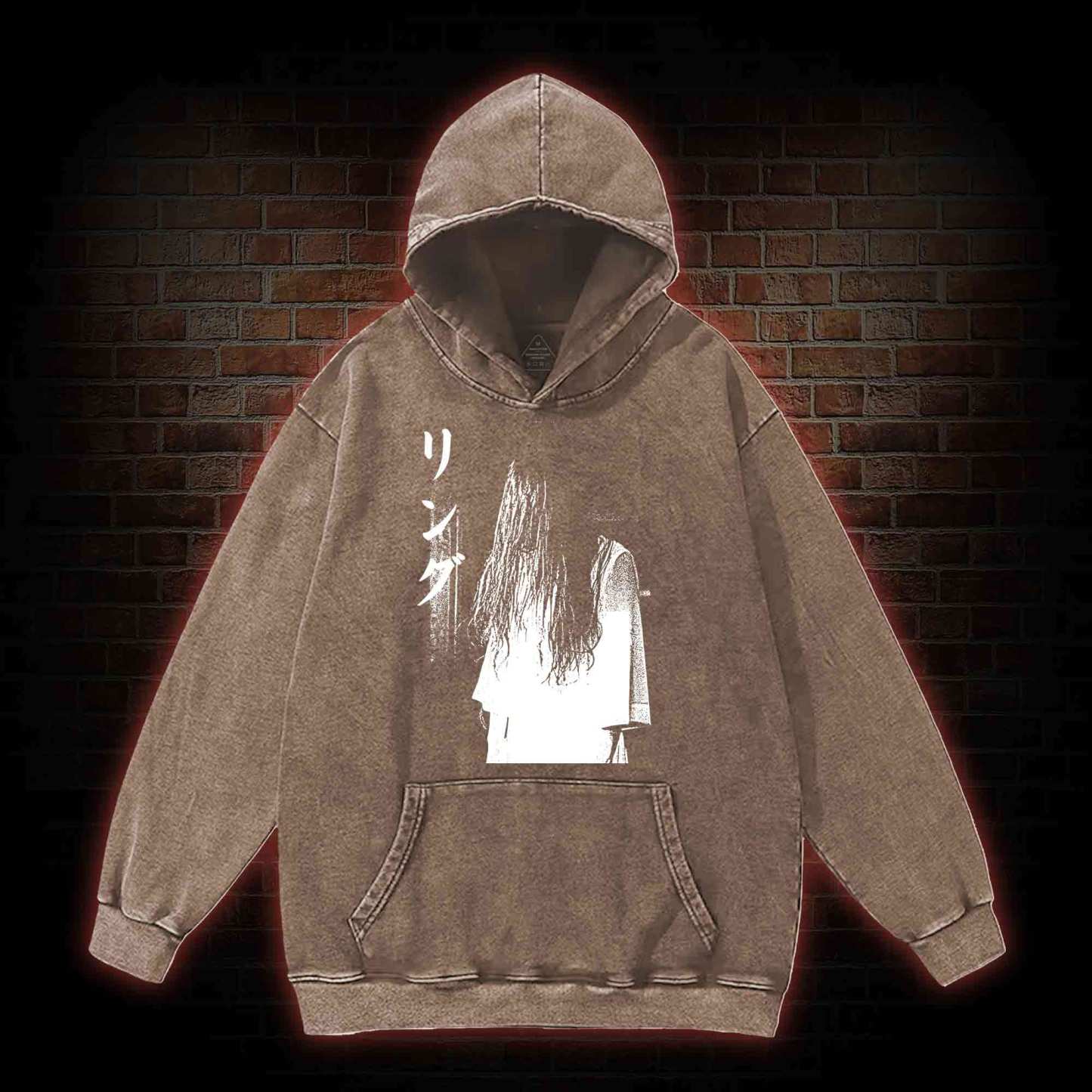 Vintage Ghost Washed Hoodie