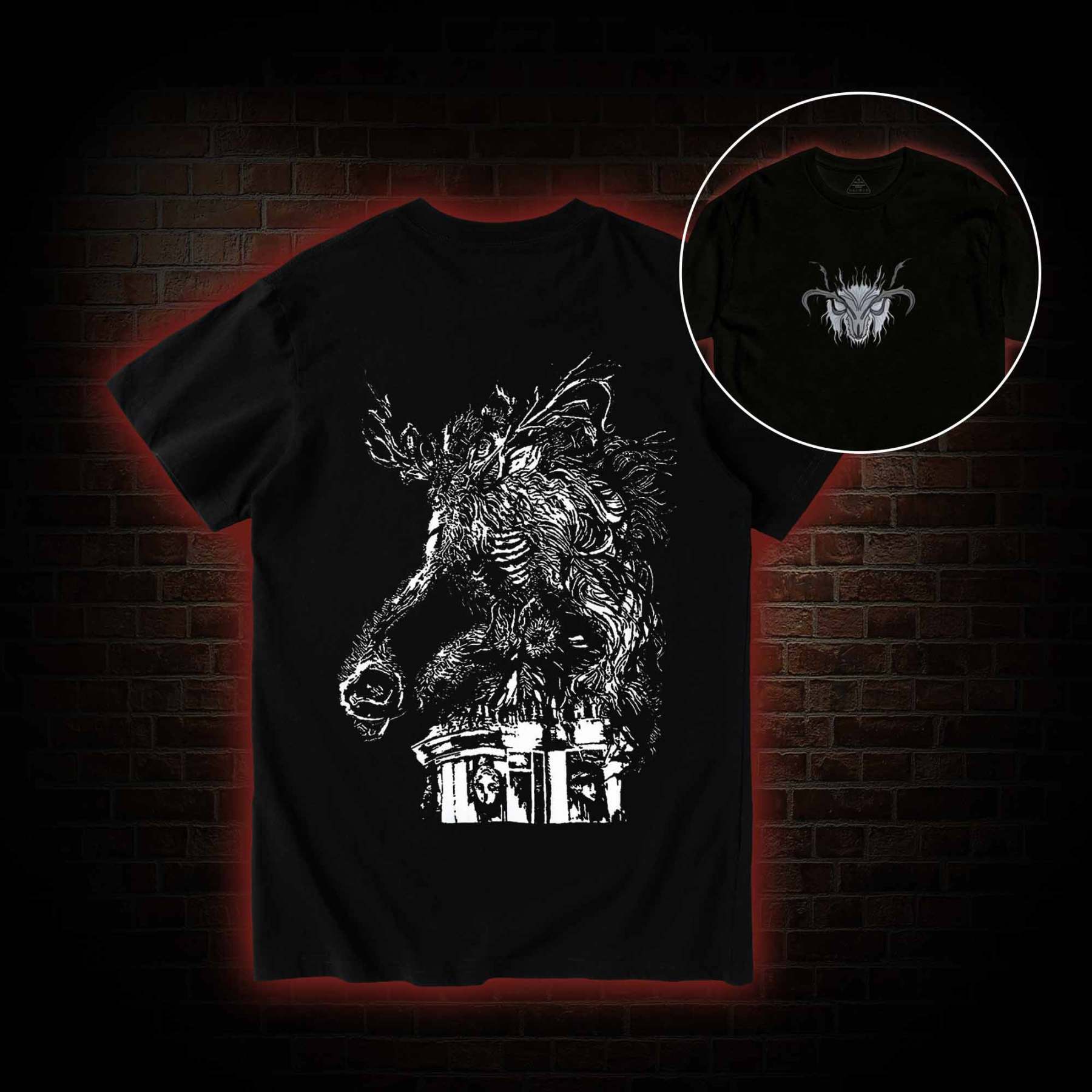 The Massive Beast Back Print T-Shirt