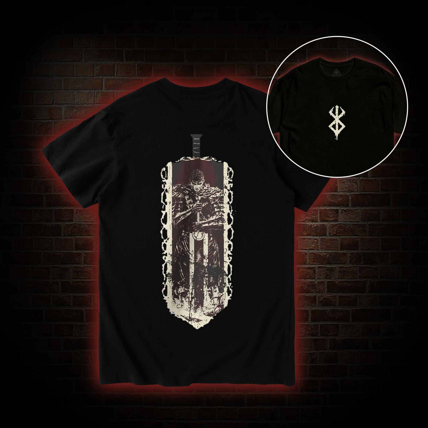 Hate is a Place Back Print T-Shirt