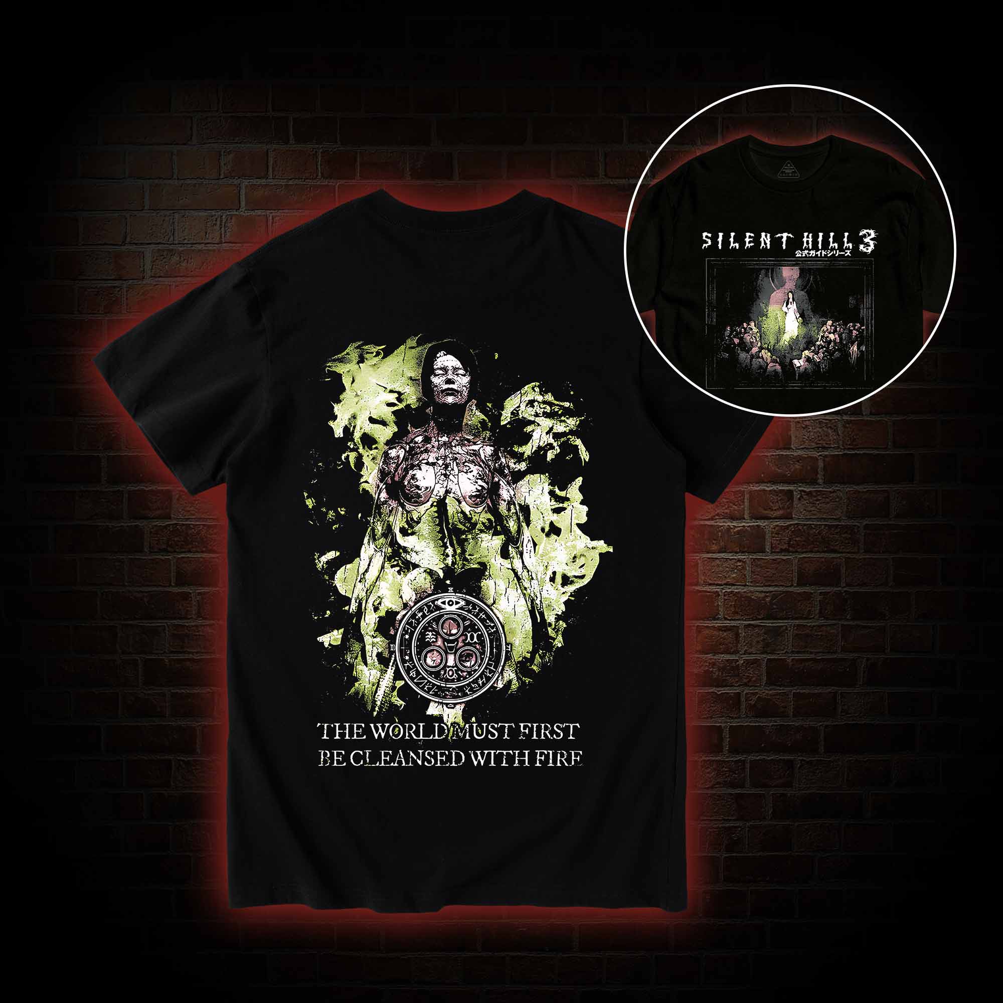 2465 Back Print T-Shirt