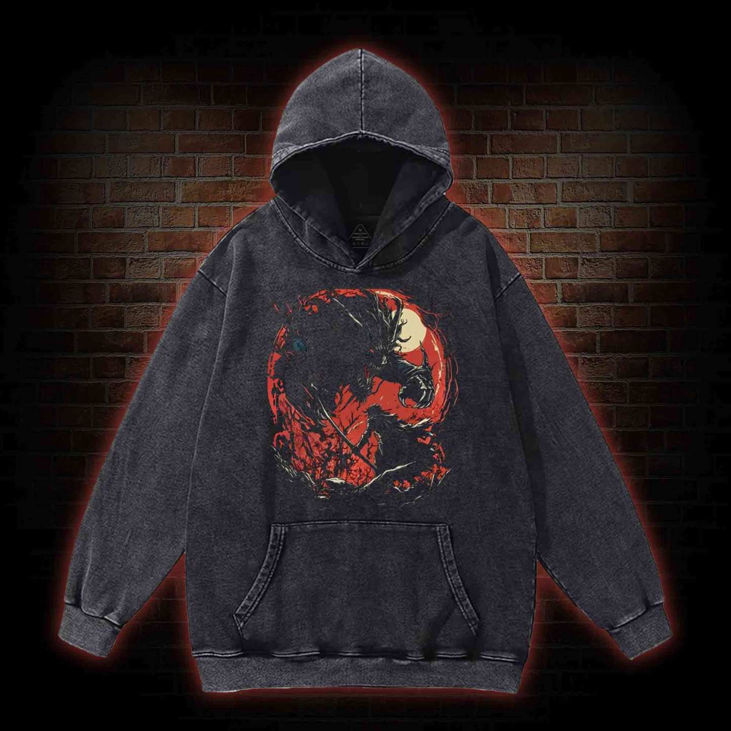 Blood Beast Washed Hoodie