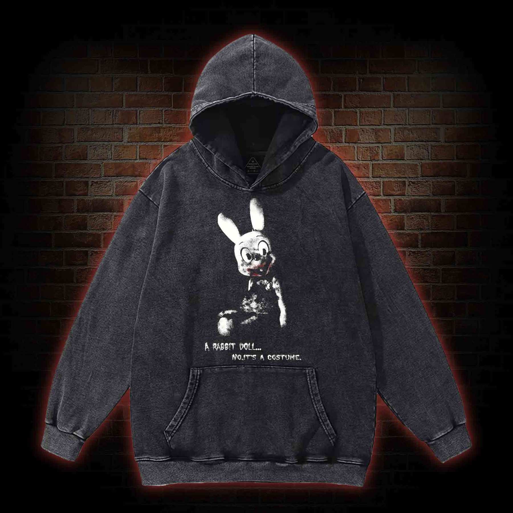 No It's a Costume Washed Hoodie