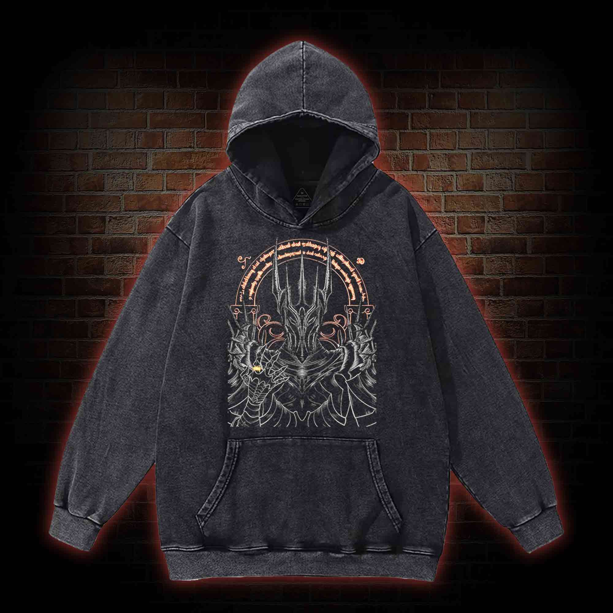 Necromancer Washed Hoodie