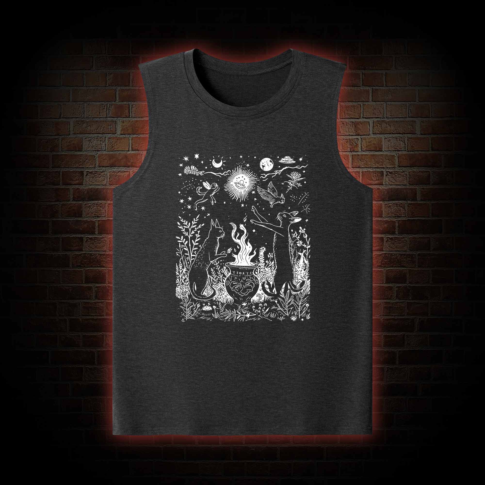  Celestial Cat Tank Top