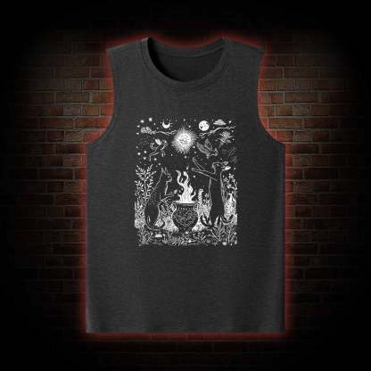  Celestial Cat Tank Top