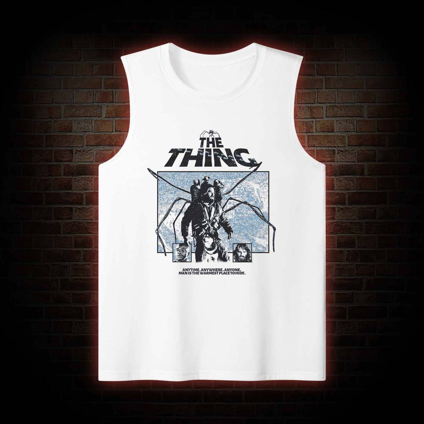 Man is The Warmest Place to Hide Tank Top