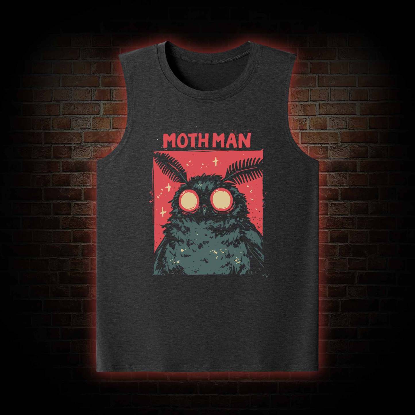 Cryptid Mothman Tank Top
