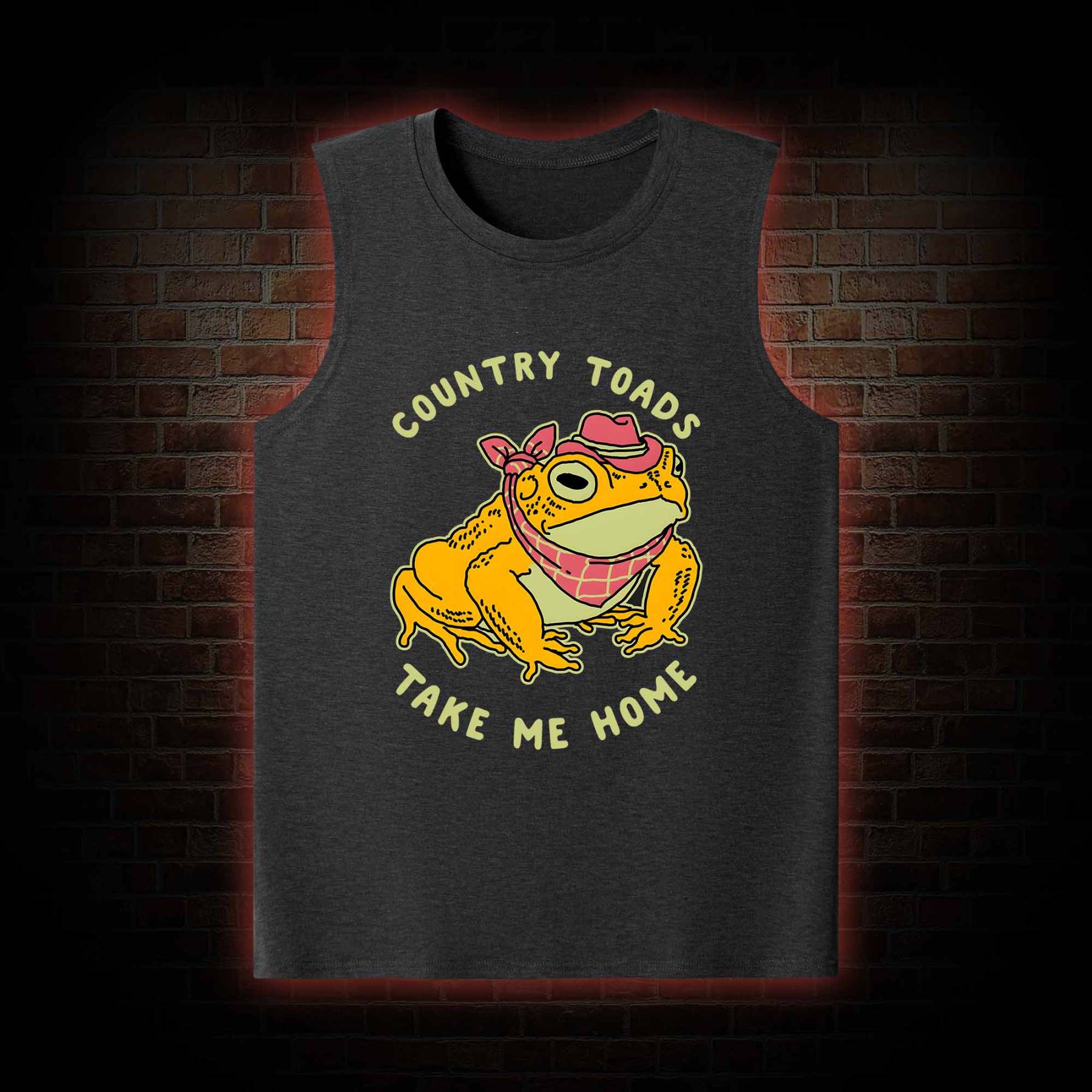 Country Toads Take Me Home Tank Top