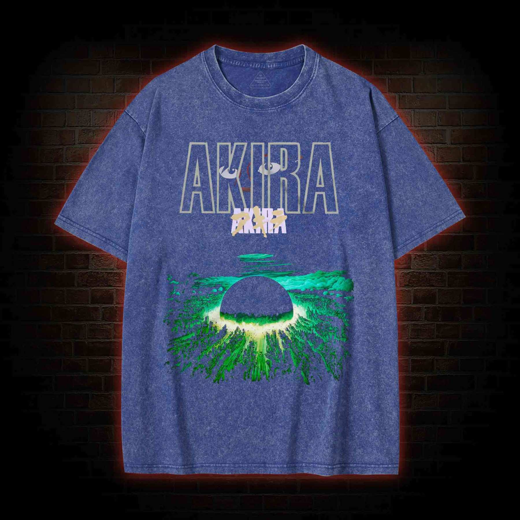 The Destruction of New Tokyo Washed T-shirt