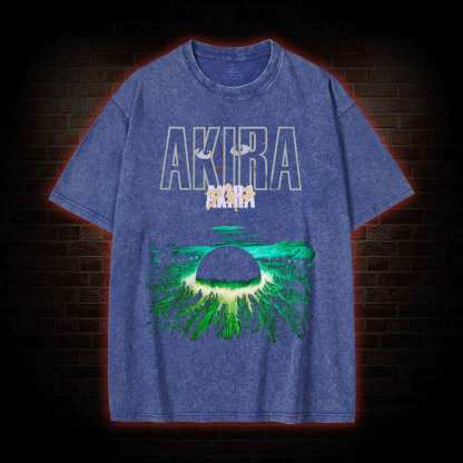 The Destruction of New Tokyo Washed T-shirt