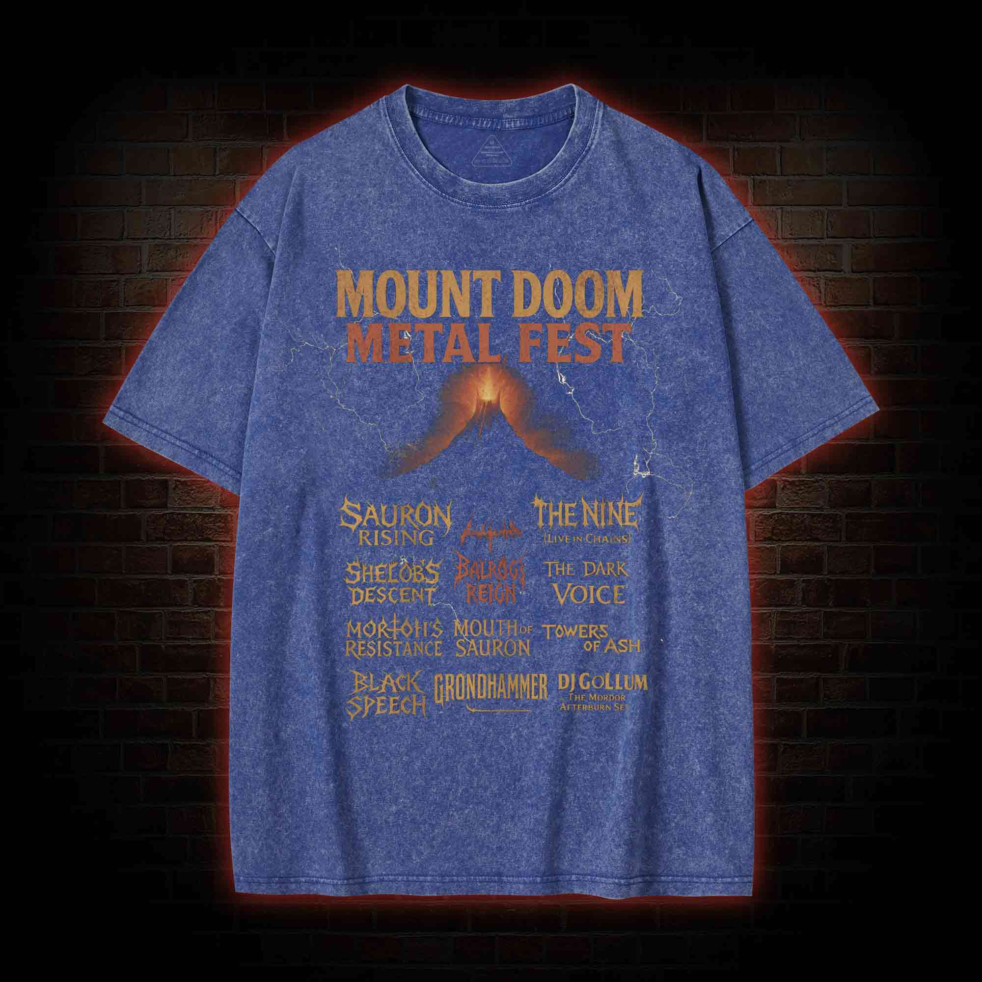 Mount Doom Washed T-shirt