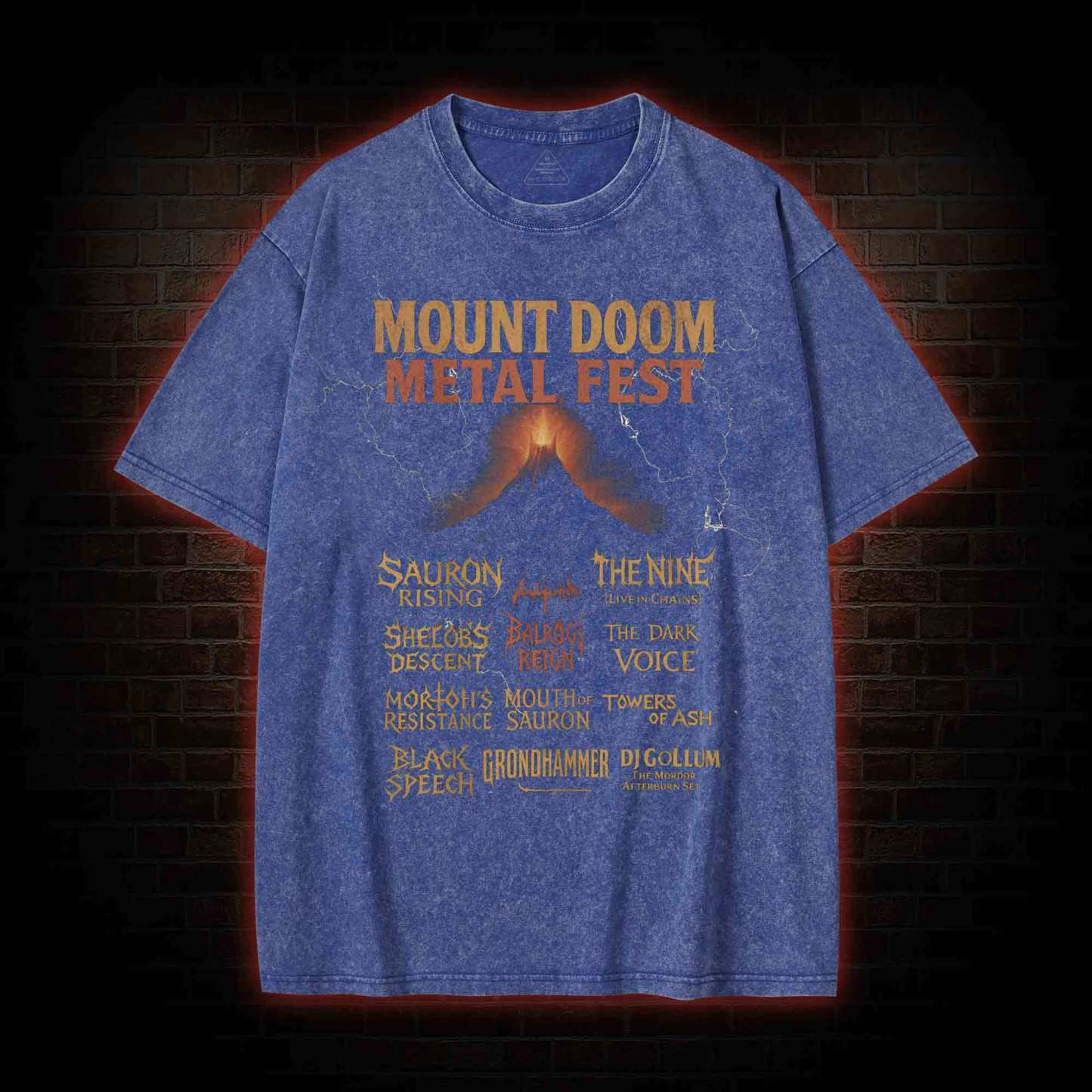 Mount Doom Washed T-shirt