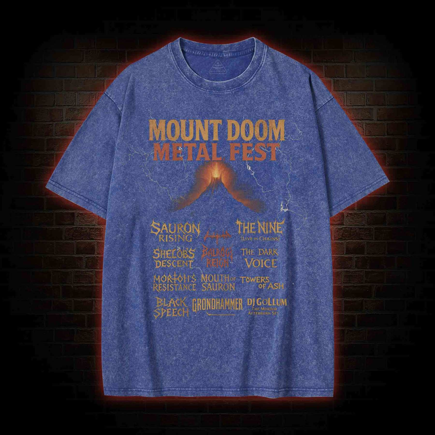 Mount Doom Washed T-shirt