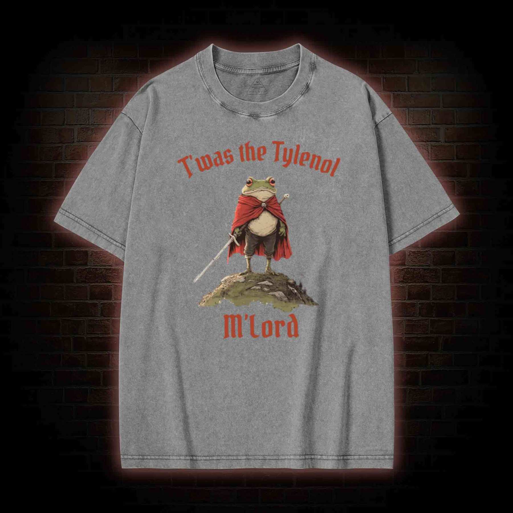 Funny Anti RFK Jr Frog Liberal Meme Washed T-shirt