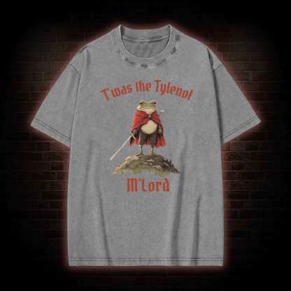 Funny Anti RFK Jr Frog Liberal Meme Washed T-shirt