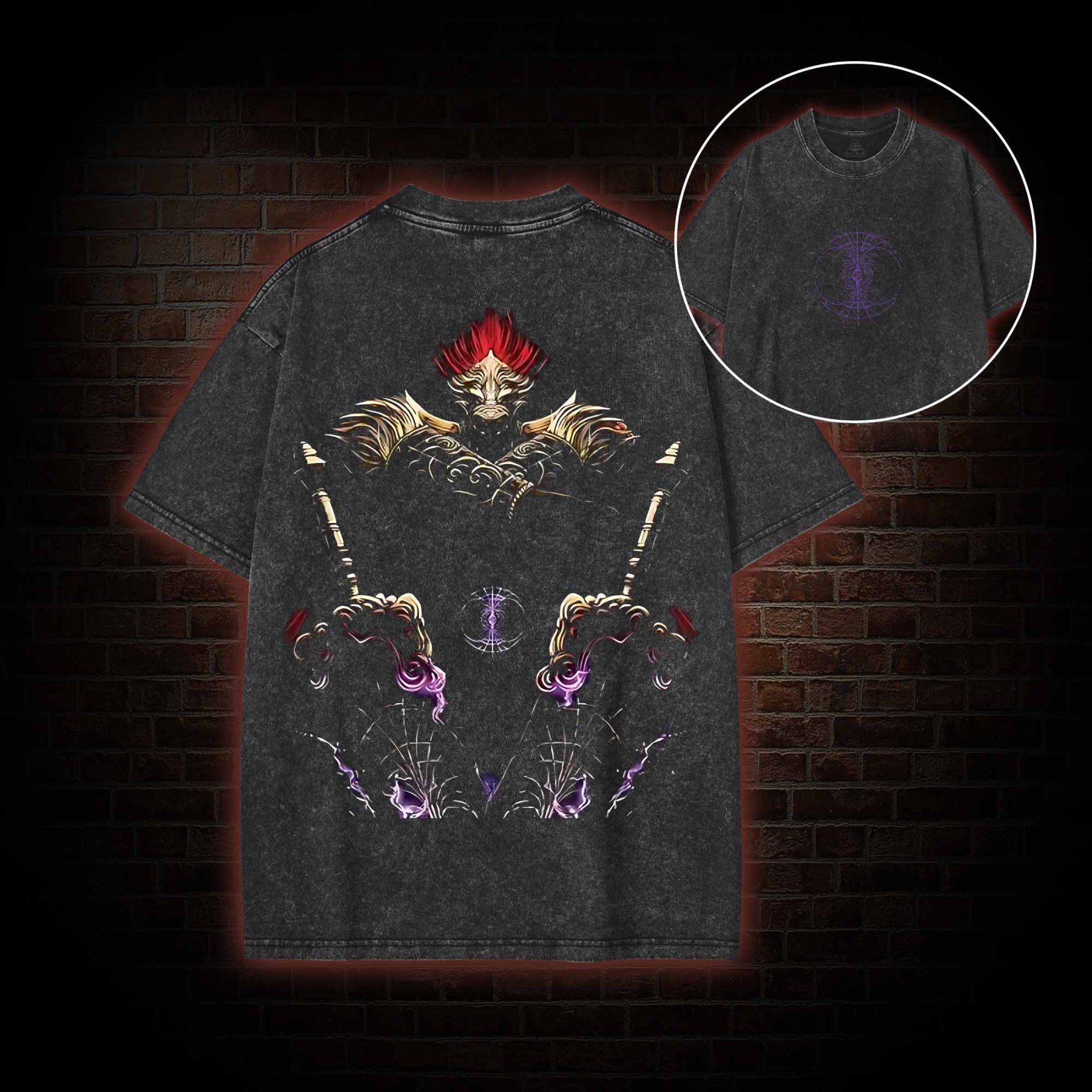 The Road is Endless Washed T-shirt