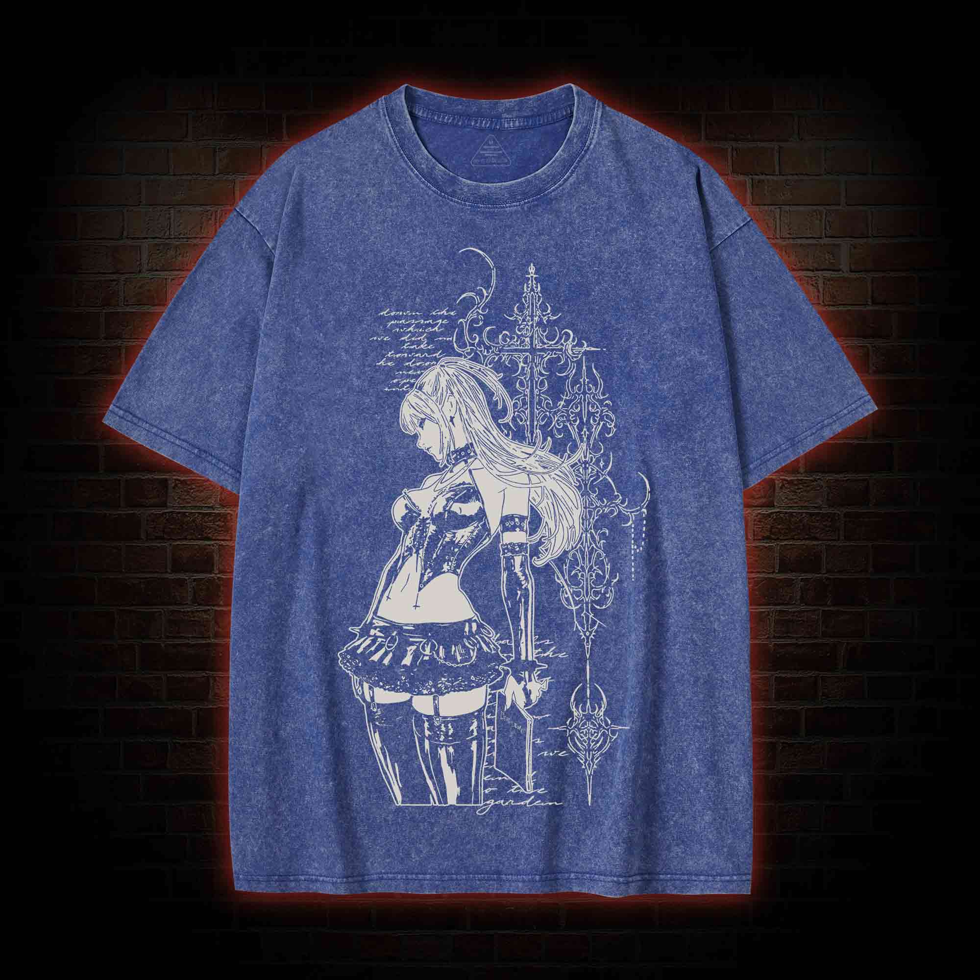 Aspire to Life Goals Washed T-shirt