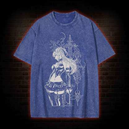 Aspire to Life Goals Washed T-shirt