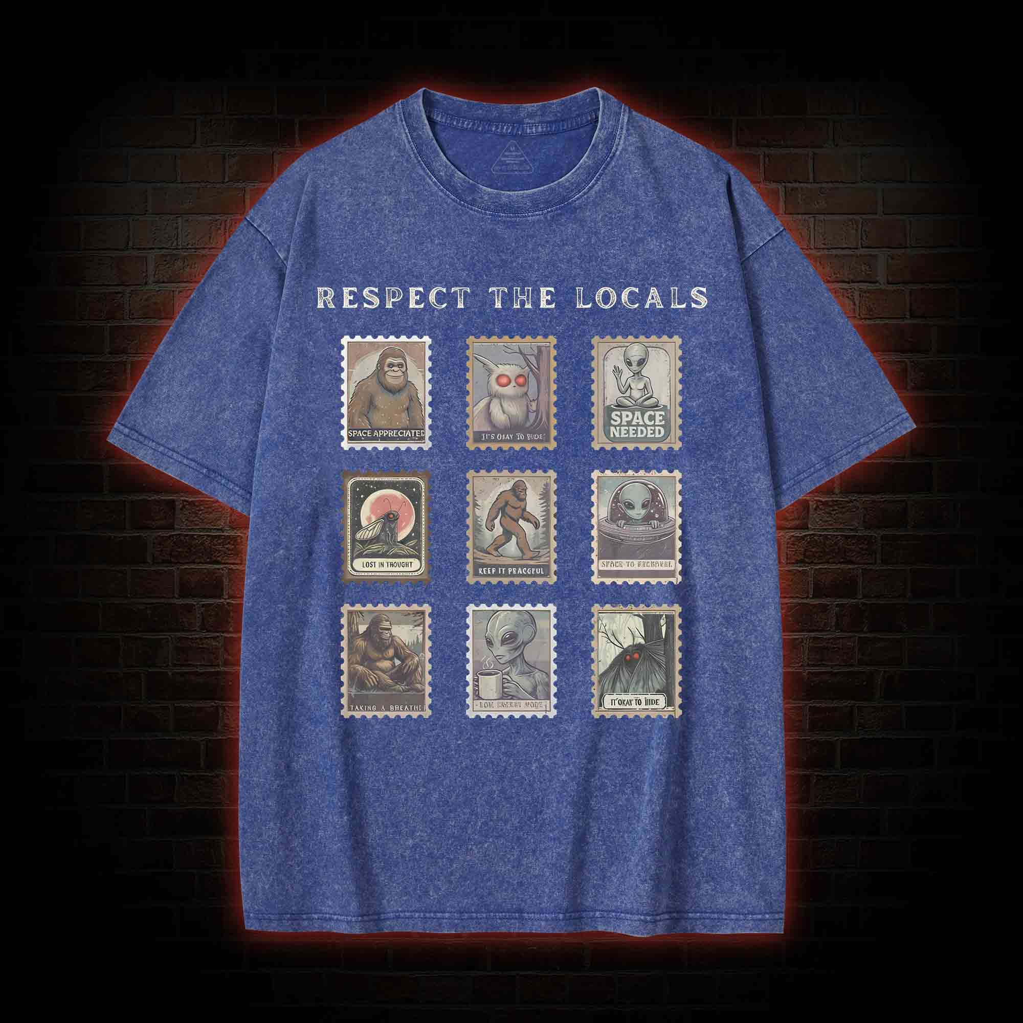 Respect the Locals Washed T-shirt