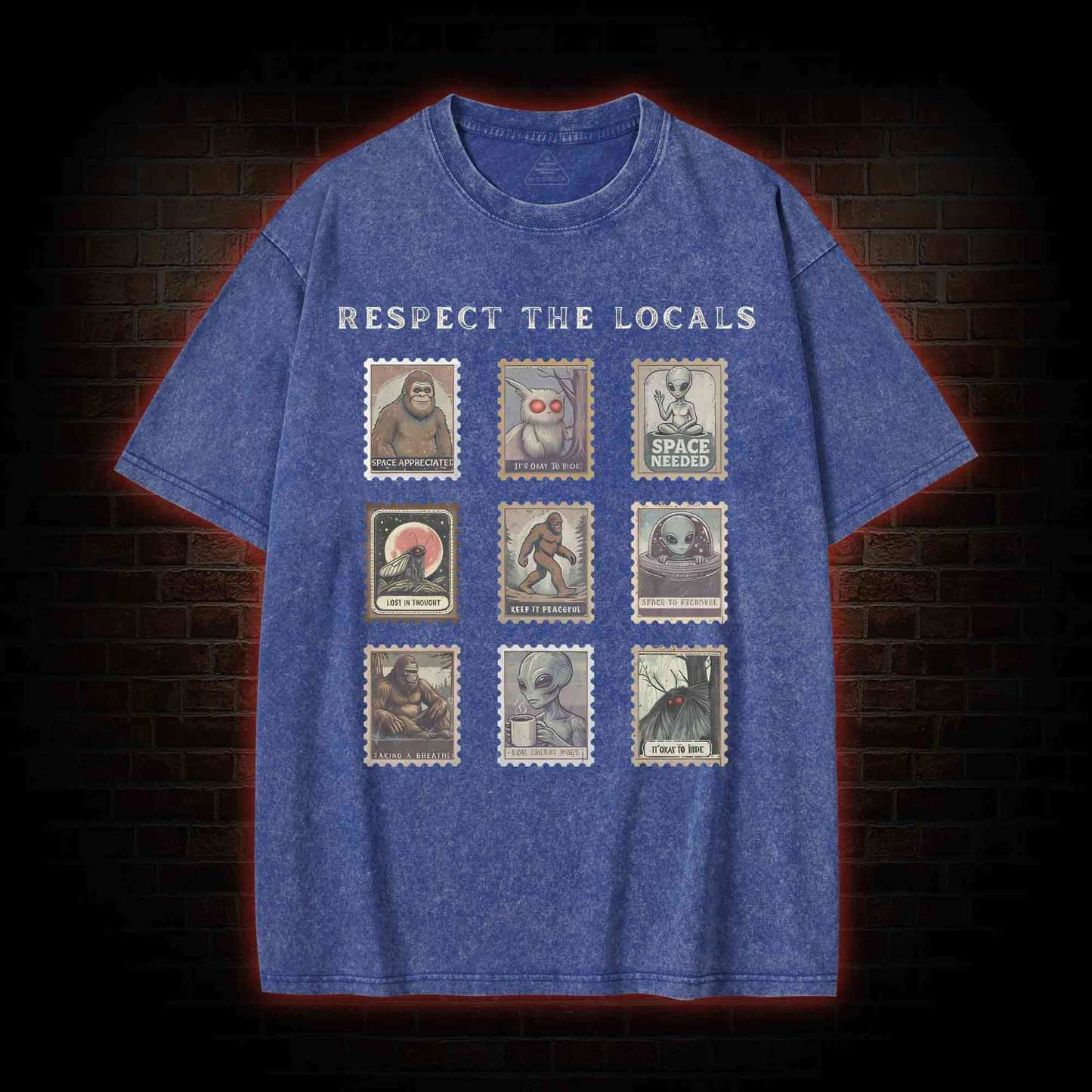 Respect the Locals Washed T-shirt