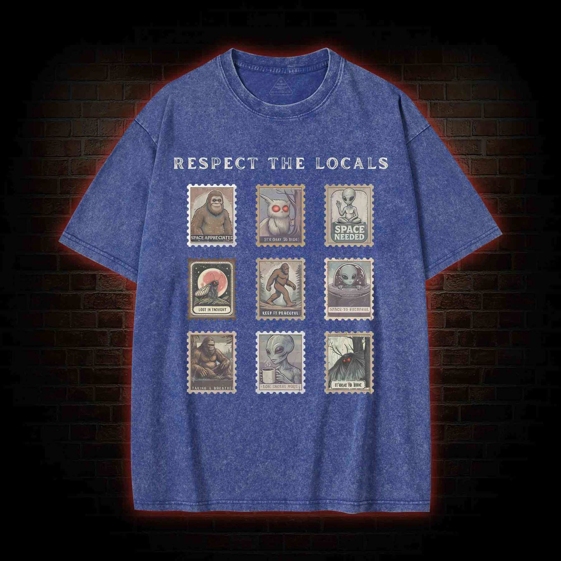 Respect the Locals Washed T-shirt