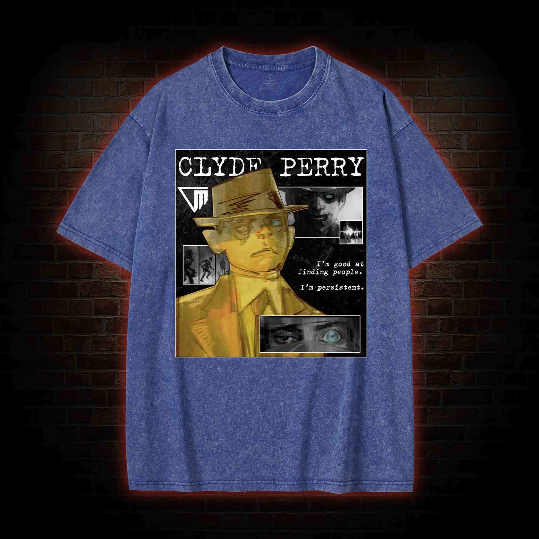 I'm Good at Finding People Washed T-shirt