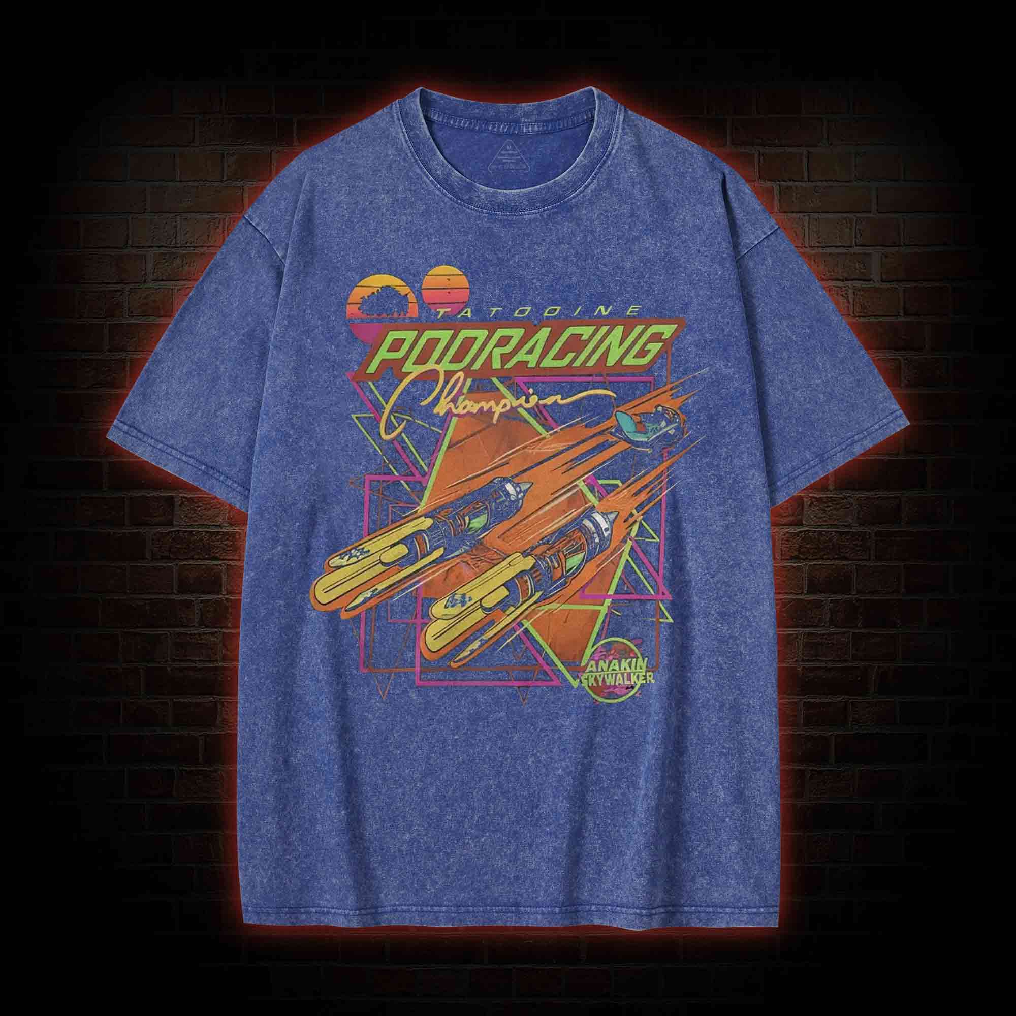 May the Force be with You Washed T-shirt