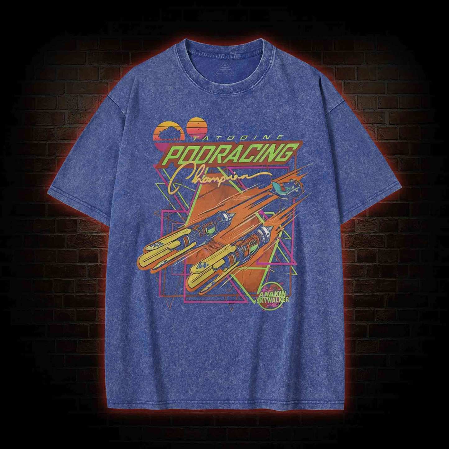 May the Force be with You Washed T-shirt