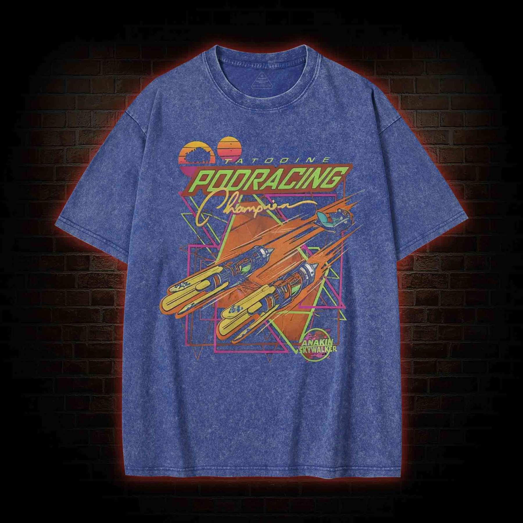 May the Force be with You Washed T-shirt