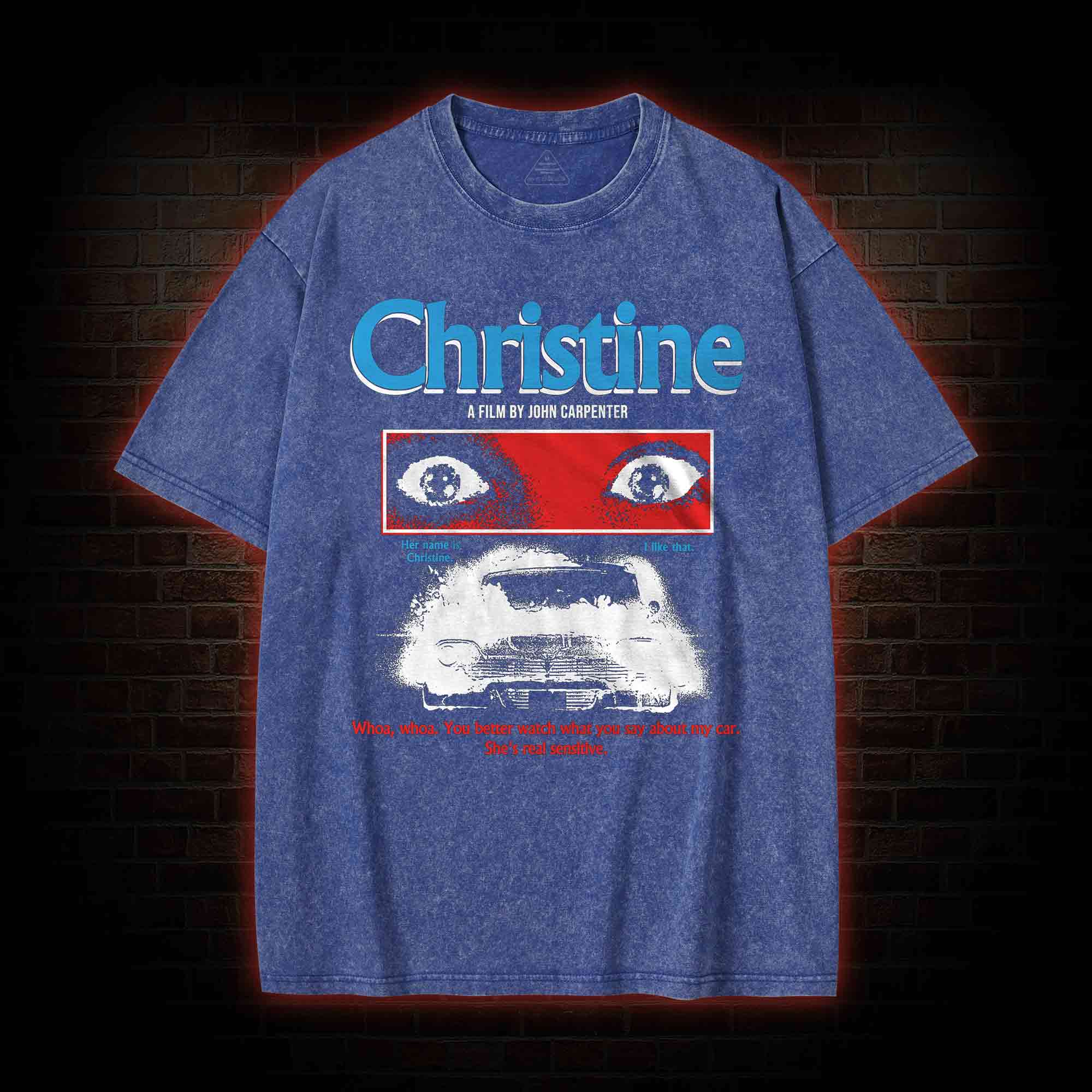 She's Real Sensitive Washed T-shirt