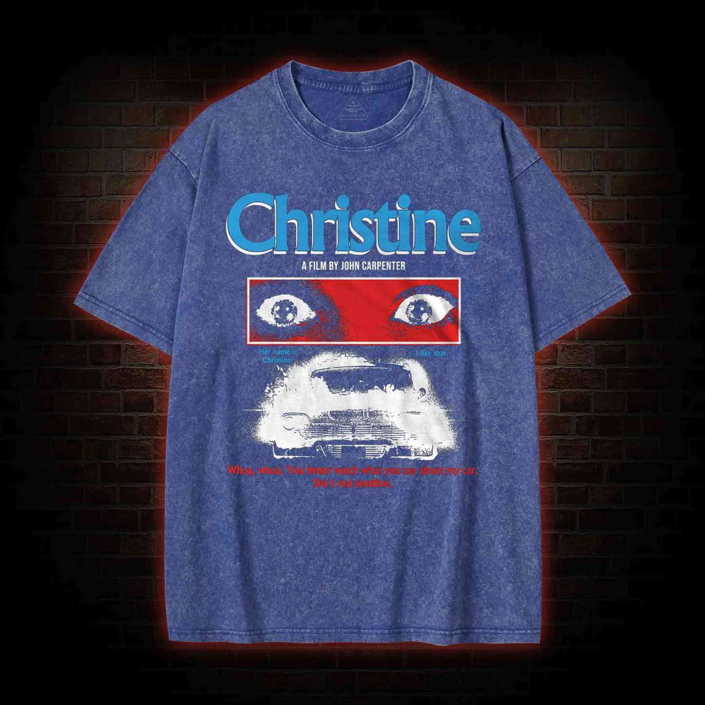 She's Real Sensitive Washed T-shirt