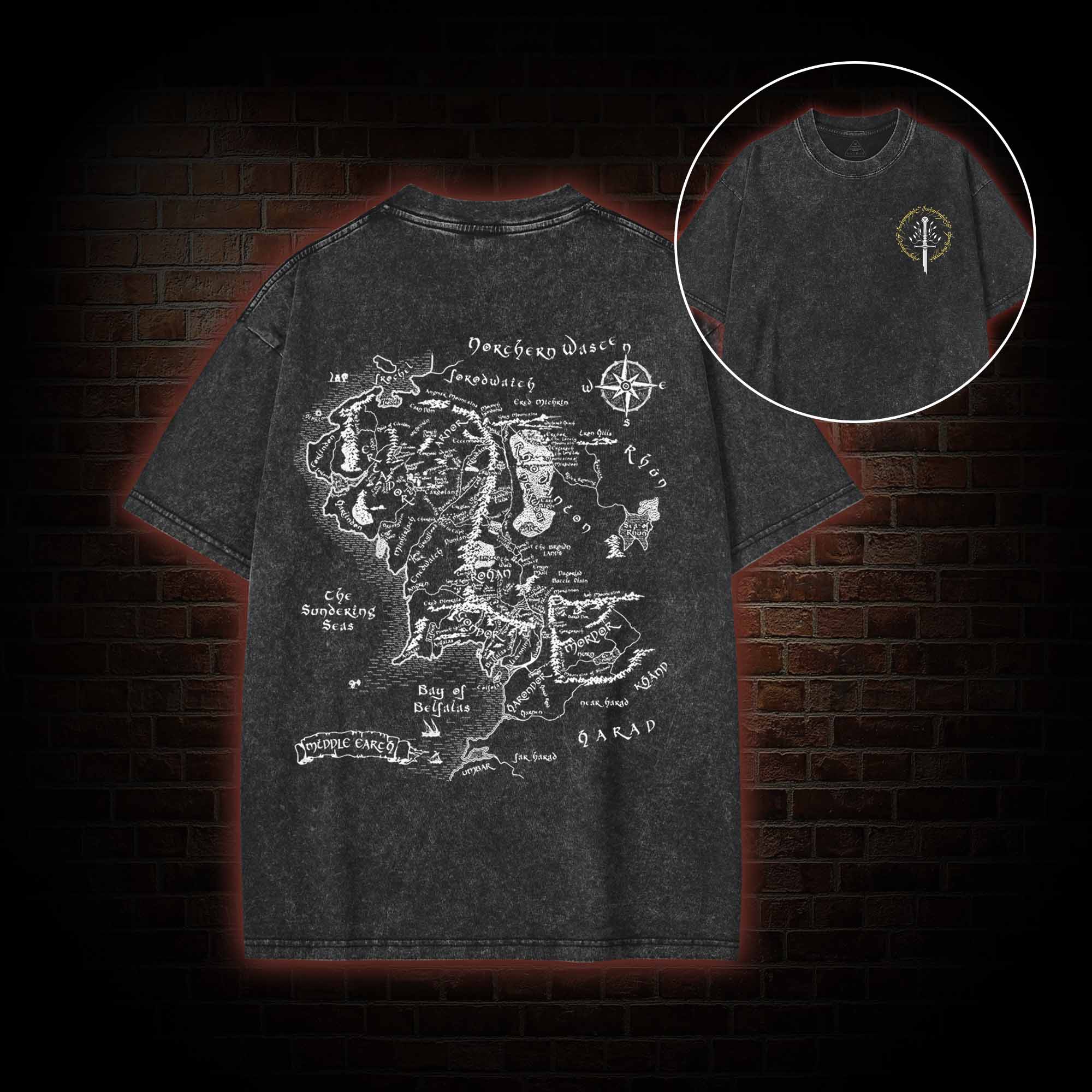 You can't Pass Washed T-shirt