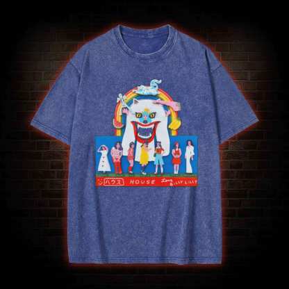 The Girls will Wake Up When They are Hungry Washed T-shirt