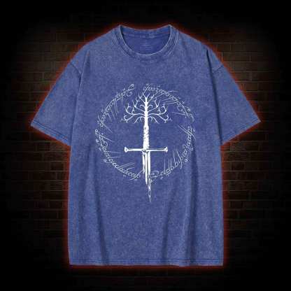 Ring Inspired Washed T-shirt