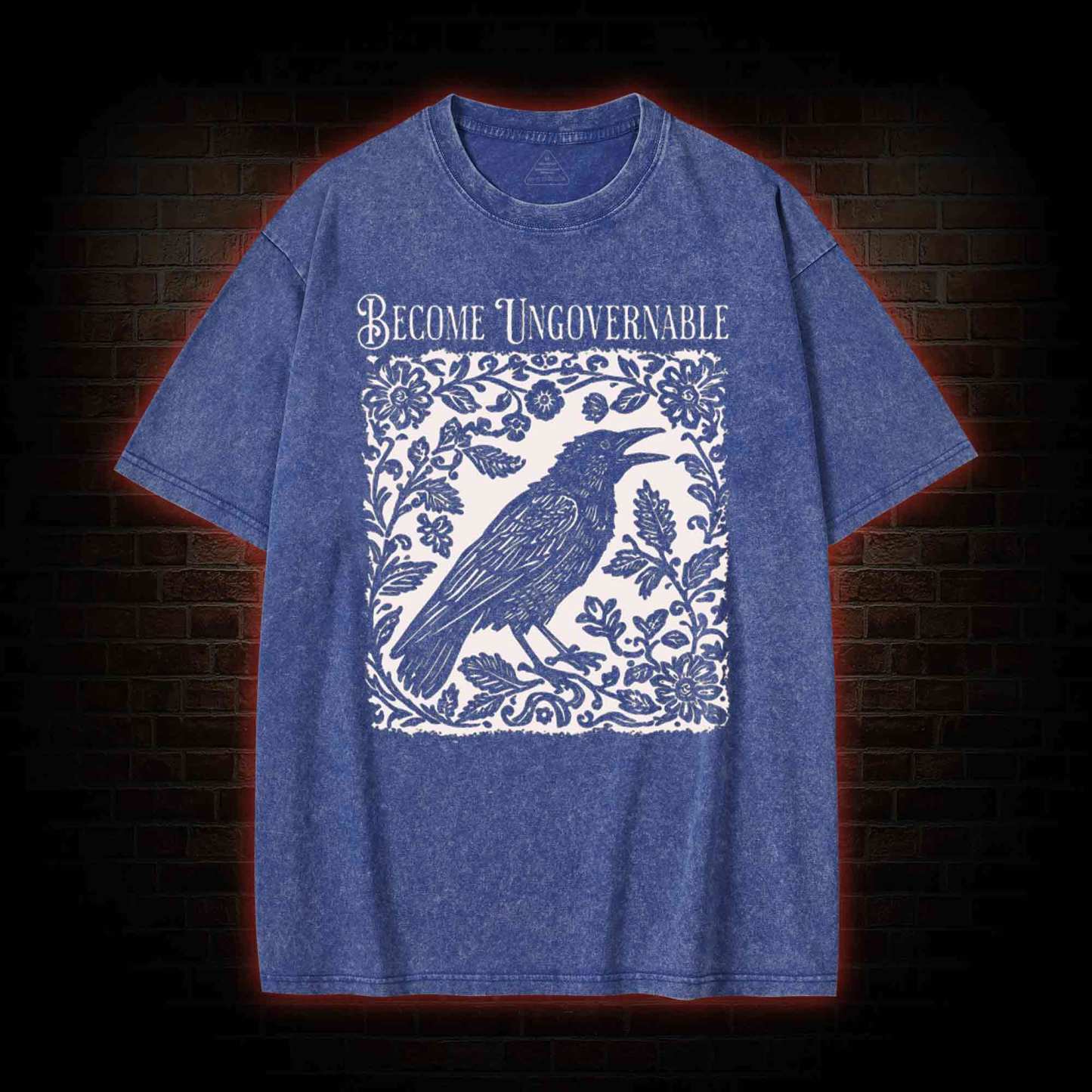 Become Ungovernable Washed T-shirt