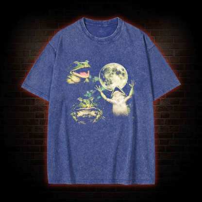 Frog Moon Washed T-shirt