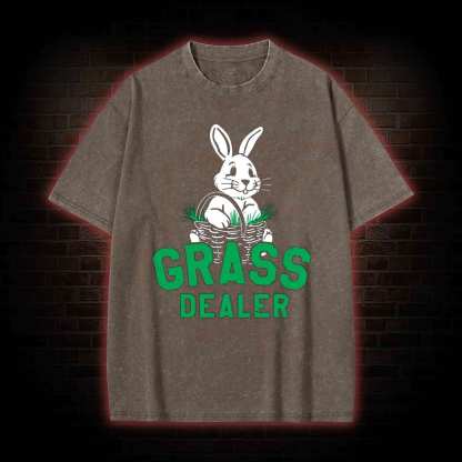 Grass Dealer Washed T-shirt