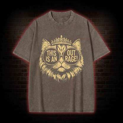 This is an Outrage Washed T-shirt